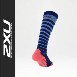 WA4008_7.jpg Striped Run Compression Socks