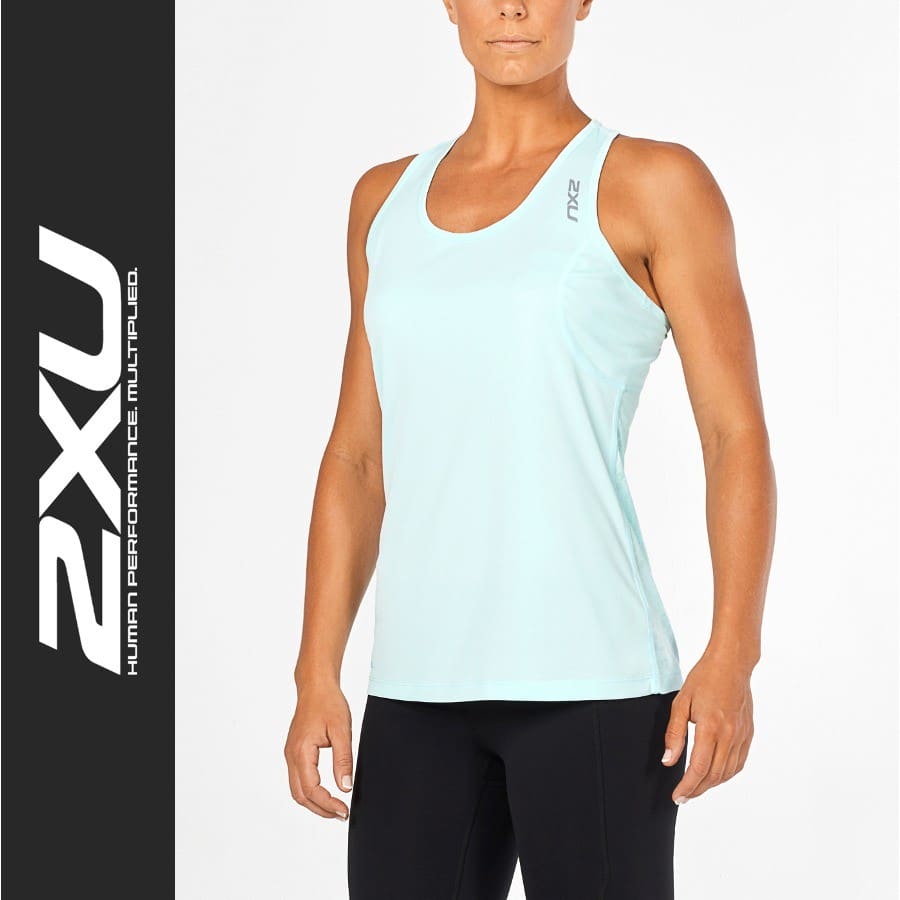 X-Vent-singlet-2xu-mietowa X-Vent Singlet 2xu miętowa