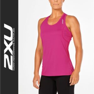 X-Vent-singlet-2xu-ciemny-roz X-Vent Singlet 2xu ciemny róż