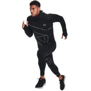 bluza-meska-under-armour-empowered-hoodie-czarna-przod bluza męska under armour empowered hoodie kolor czarny
