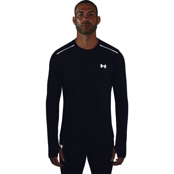 bluza-meska-under-armour-empowered-ls-crew-czarna-przod bluza męska under armour empowered ls crew czarna przód