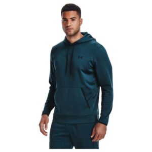 bluza-meska-z-kapturem-under-armour-fleece-hd-niebieska bluza męska z kapturem under armour fleece hd niebieska