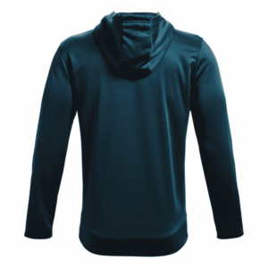 bluza-meska-z-kapturem-under-armour-fleece-hd-tyl bluza męska z kapturem under armour fleece hd niebieska tył