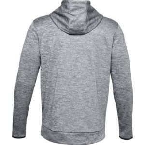 bluza-meska-z-kapturem-under-armour-fleece-twist-hd-szara-tyl bluza męska z kapturem under armour fleece twist szara tył
