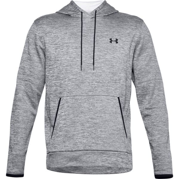 bluza-meska-z-kapturem-under-armour-fleece-twist bluza męska z kapturem under armour fleece twist szara przód