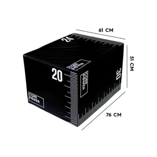 miękka skrzynia plyometryczna 3 w 1 core power soft plyobox wymiary