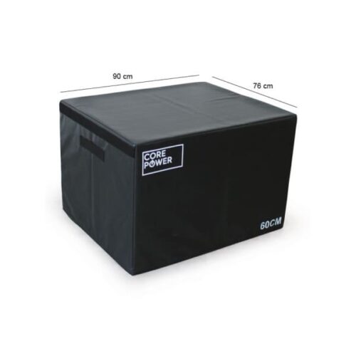 miękka skrzynia plyometryczna 60cm core power soft plyo box wymiary