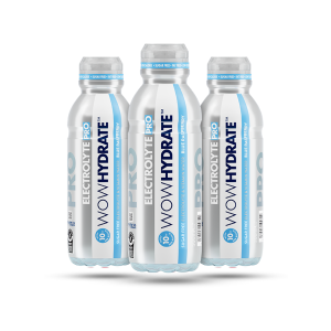 woda elektrolitowa wow hydrate electrolyte pro 500ml niebieska malina
