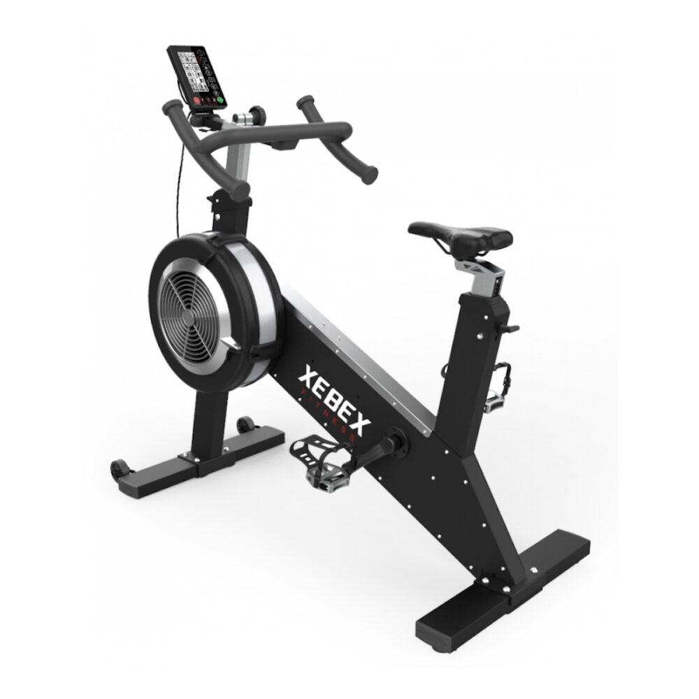 xebex-fitness-ecoaircycle-tyl2 Rower Powietrzny Xebex Eco Air Cycle z boku