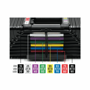 hantle regulowane powerblock elite wagi