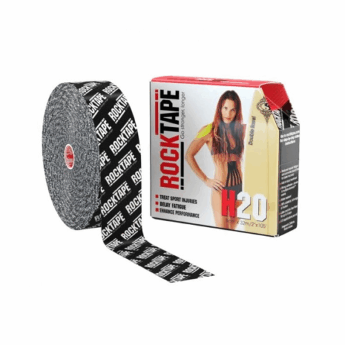 kinesiotape-rocktape-h2o-czarny-z-logo-32m-5cm kinesio tape rocktape h2o czarny z logo 32m x 5cm