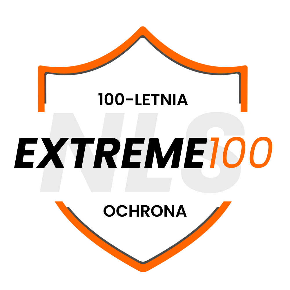 100 letni program ochrony produktu NLS Extreme100
